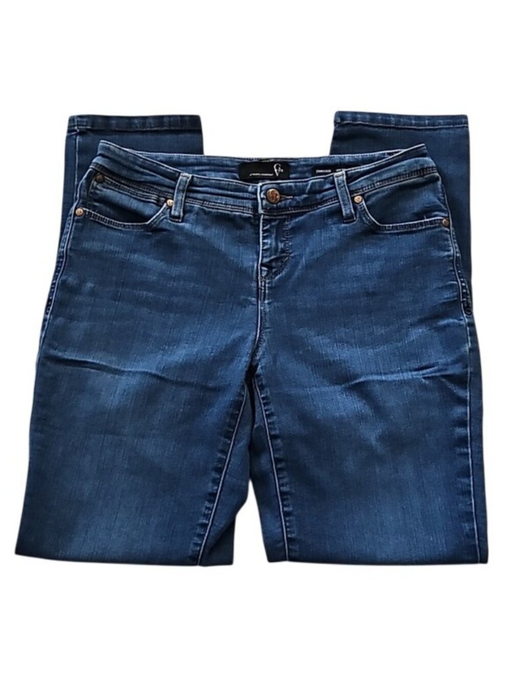 Gloria Vanderbilt Durham Low Rise Relaxed Slim Jean Size 4 Women's Denim